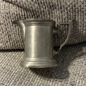 Elegant Silver Metal Pitcher